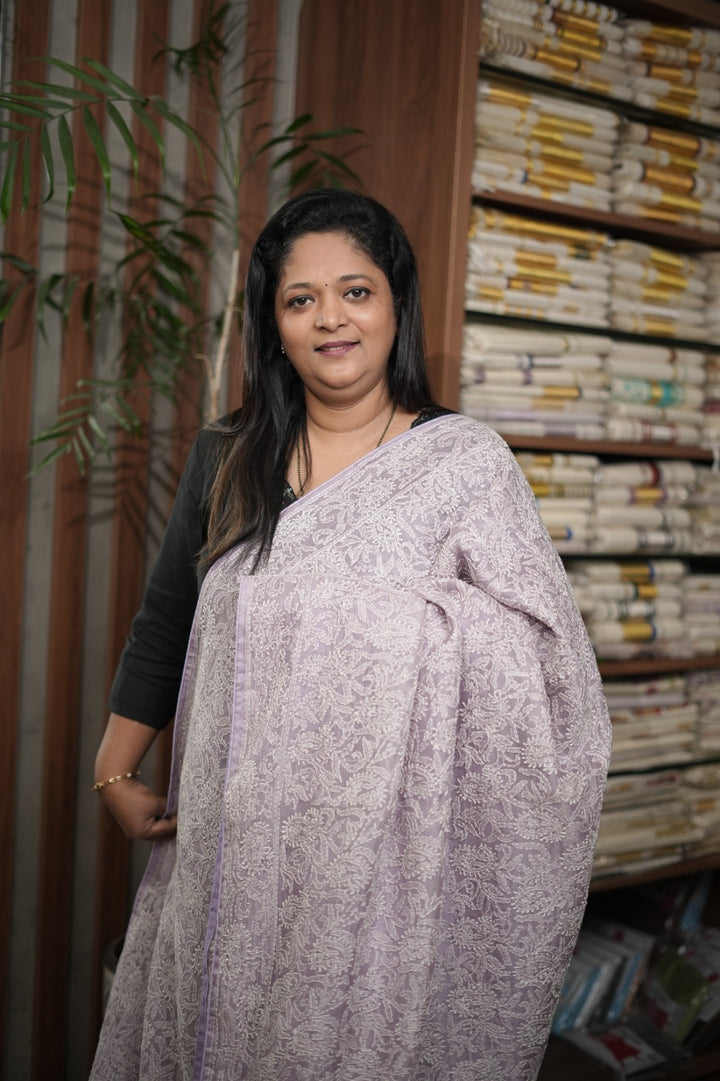 Organza Saree TSA5968