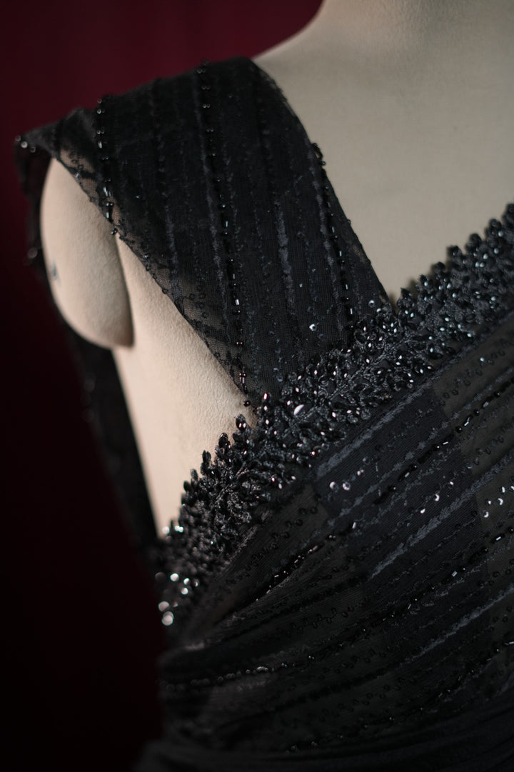Nylon Organza Saree TAA101