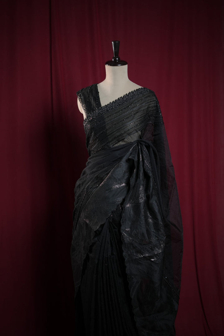 Nylon Organza Saree TAA101