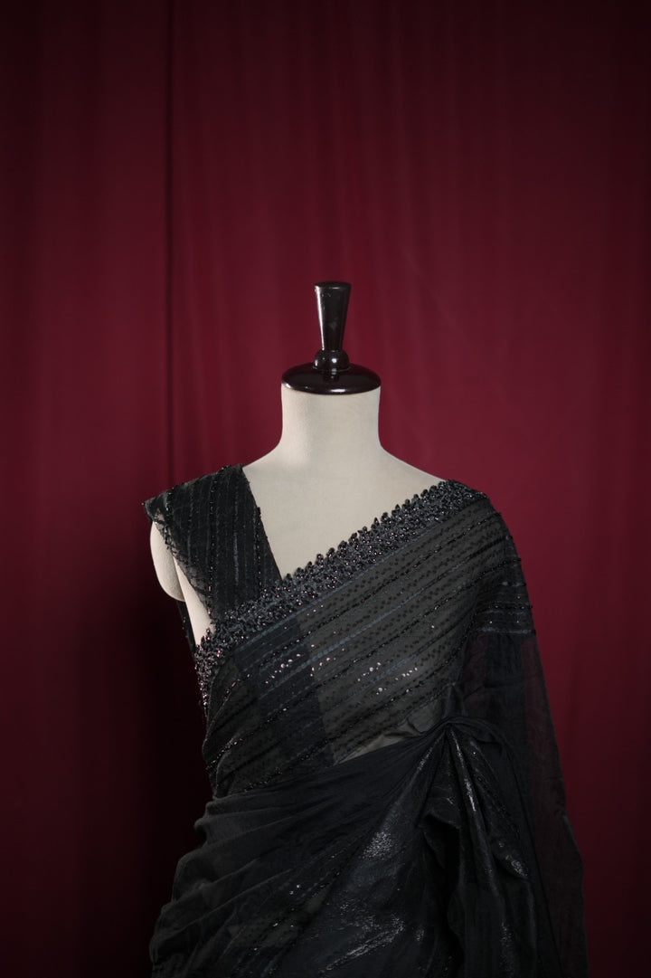 Nylon Organza Saree TAA101