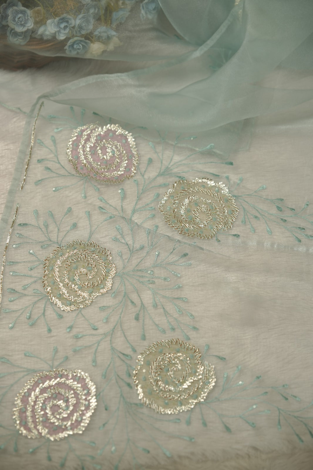 Organza Saree TSA5854