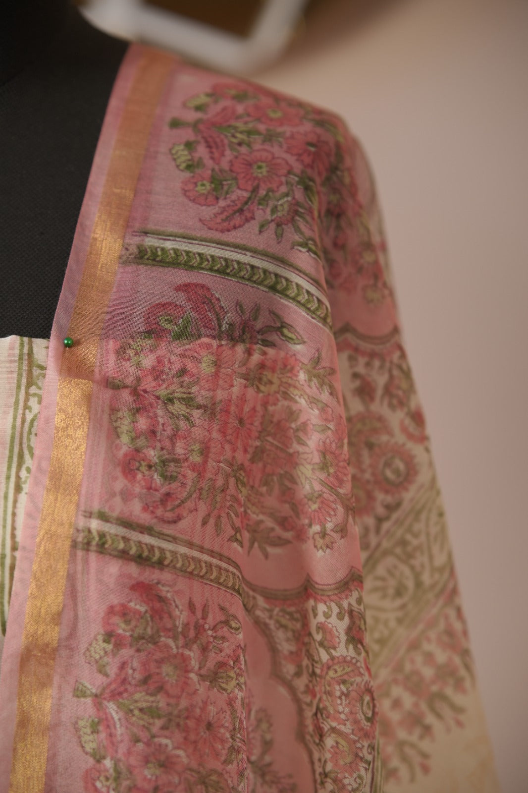 Semi Chanderi Salwar TSS01669