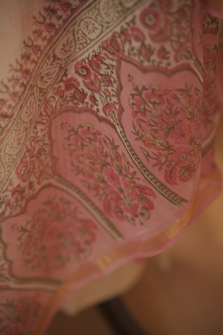 Semi Chanderi Salwar TSS01669