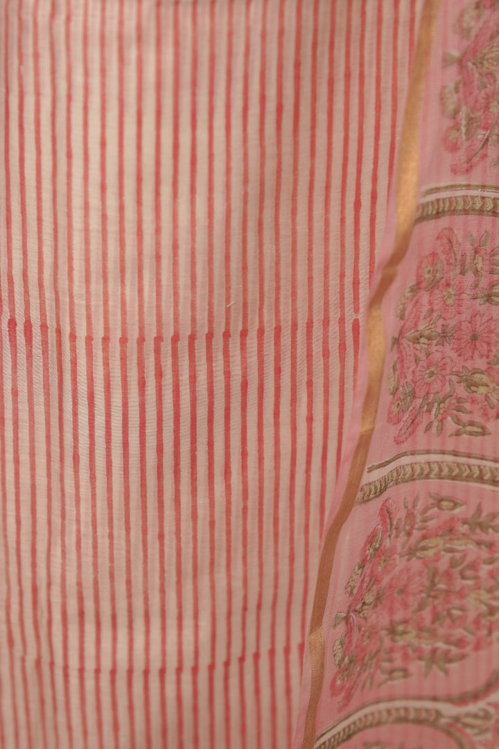 Semi Chanderi Salwar TSS01669