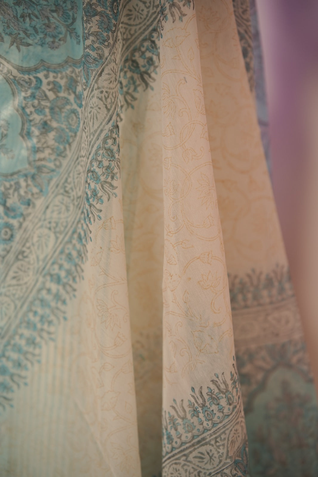 Semi Chanderi  Salwar TSS01671