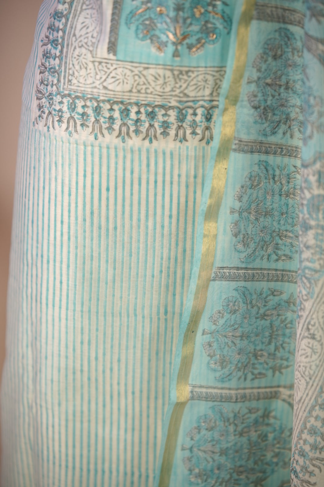 Semi Chanderi  Salwar TSS01671