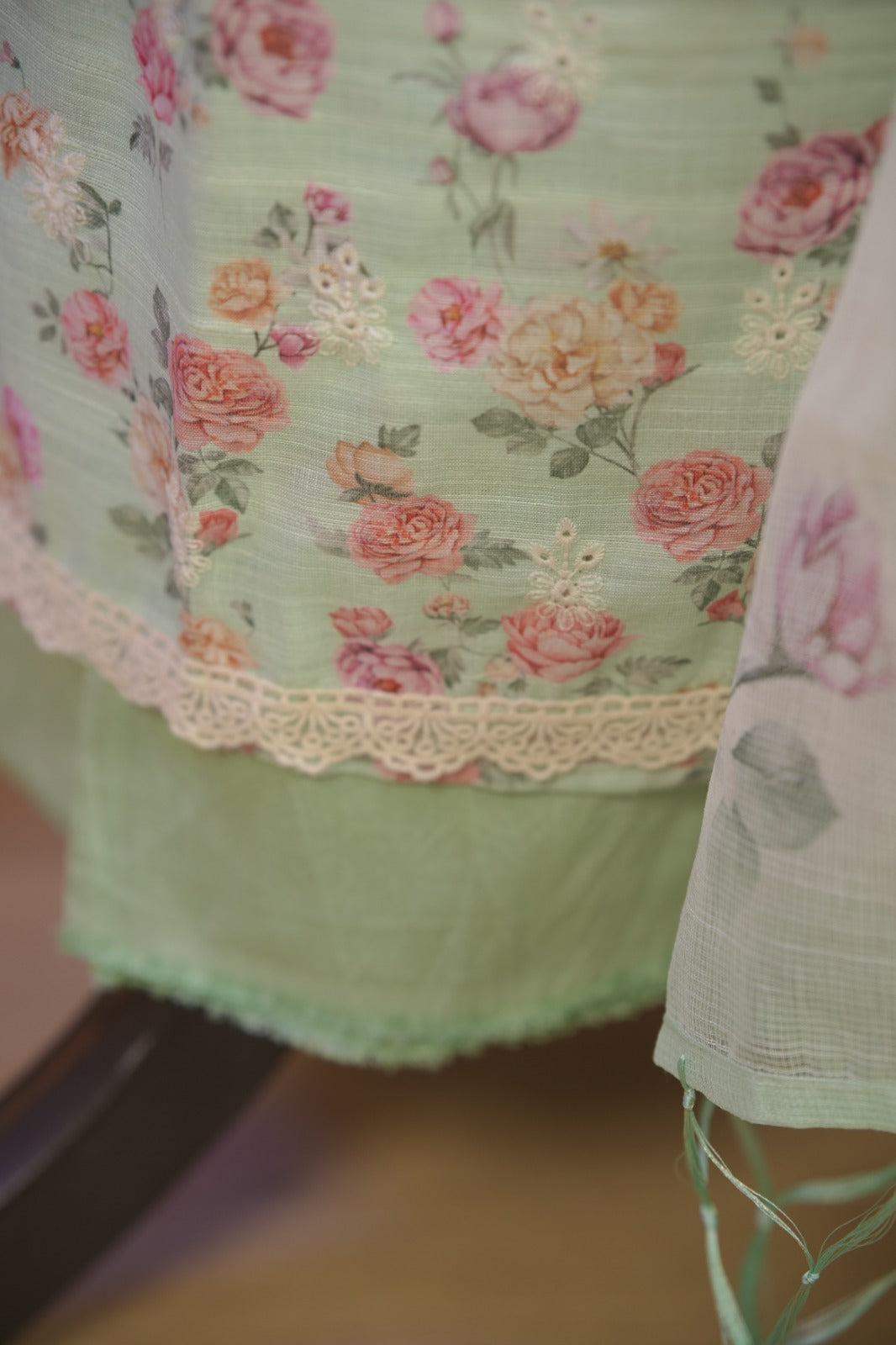 Semi Chanderi Salwar TSS01699
