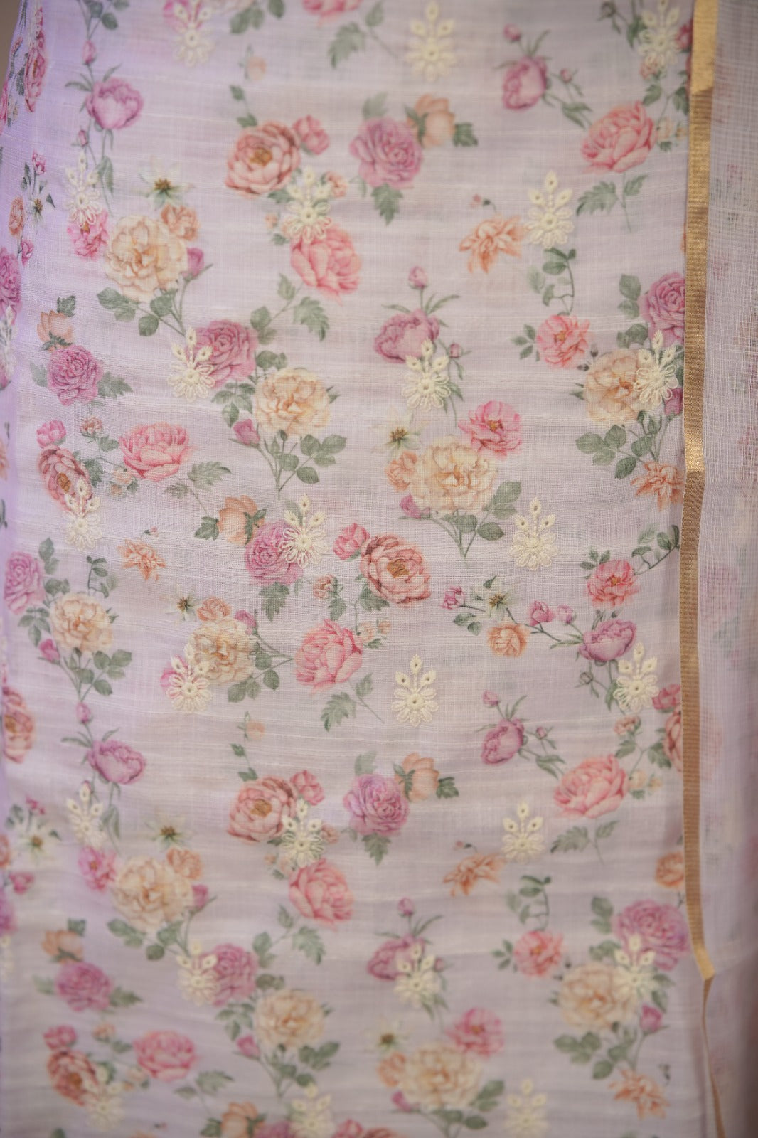 Semi Chanderi Salwar TSS01697