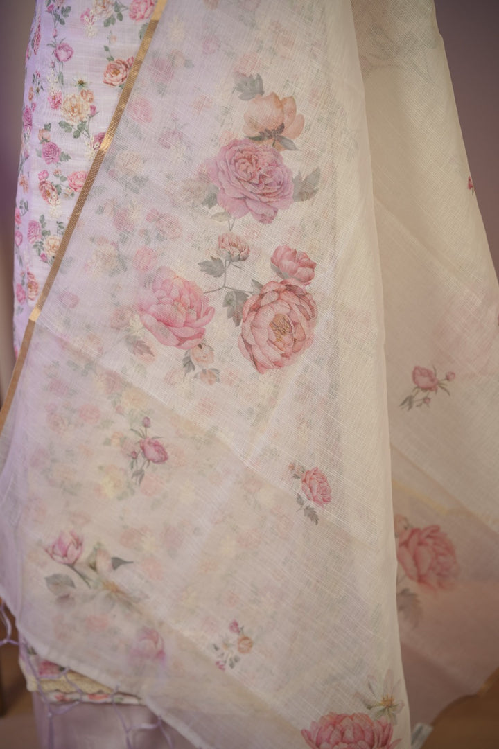 Semi Chanderi Salwar TSS01697