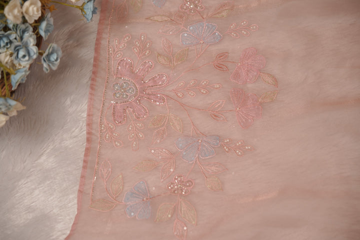 Organza Saree TSA5863
