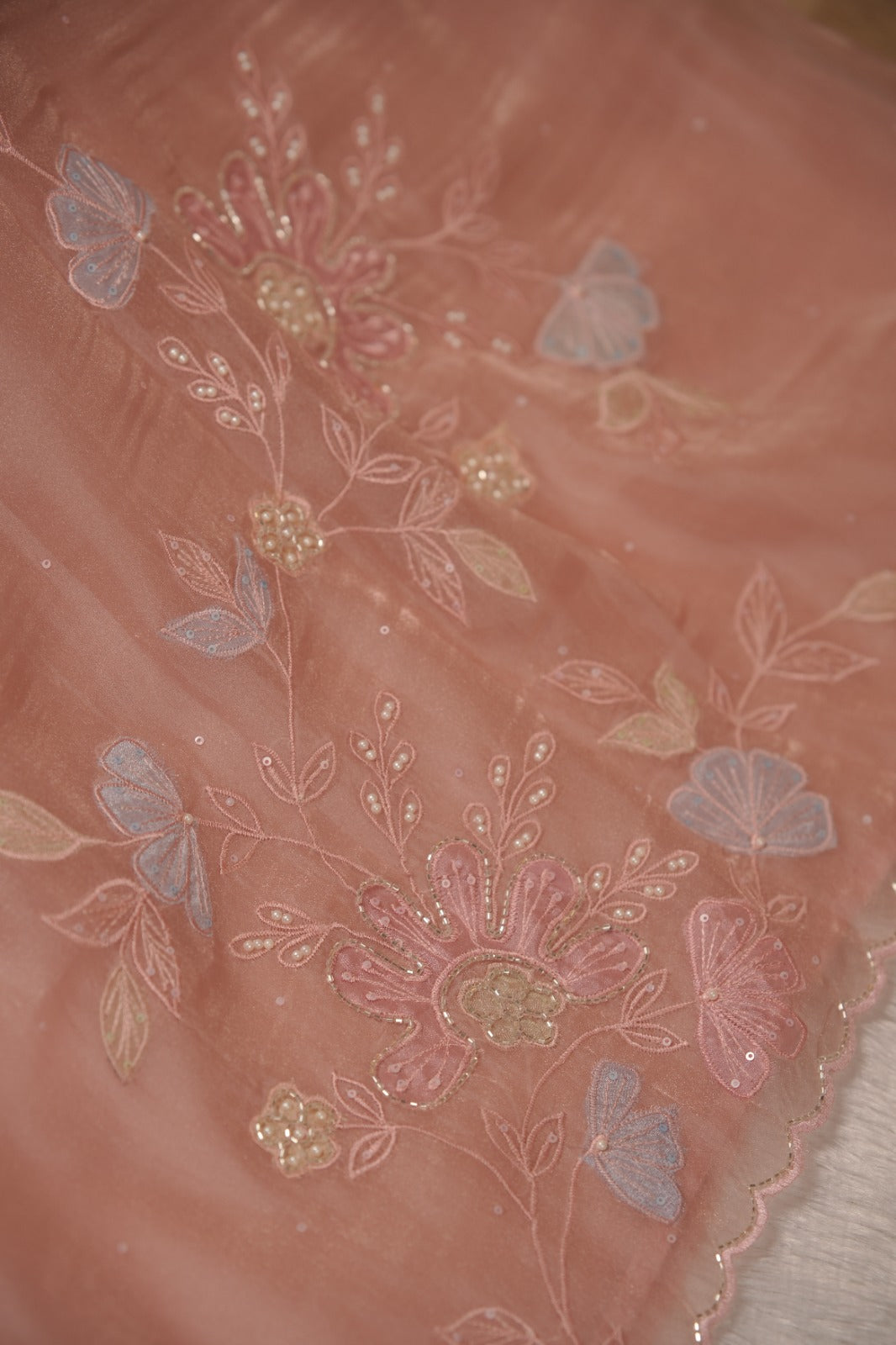 Organza Saree TSA5863