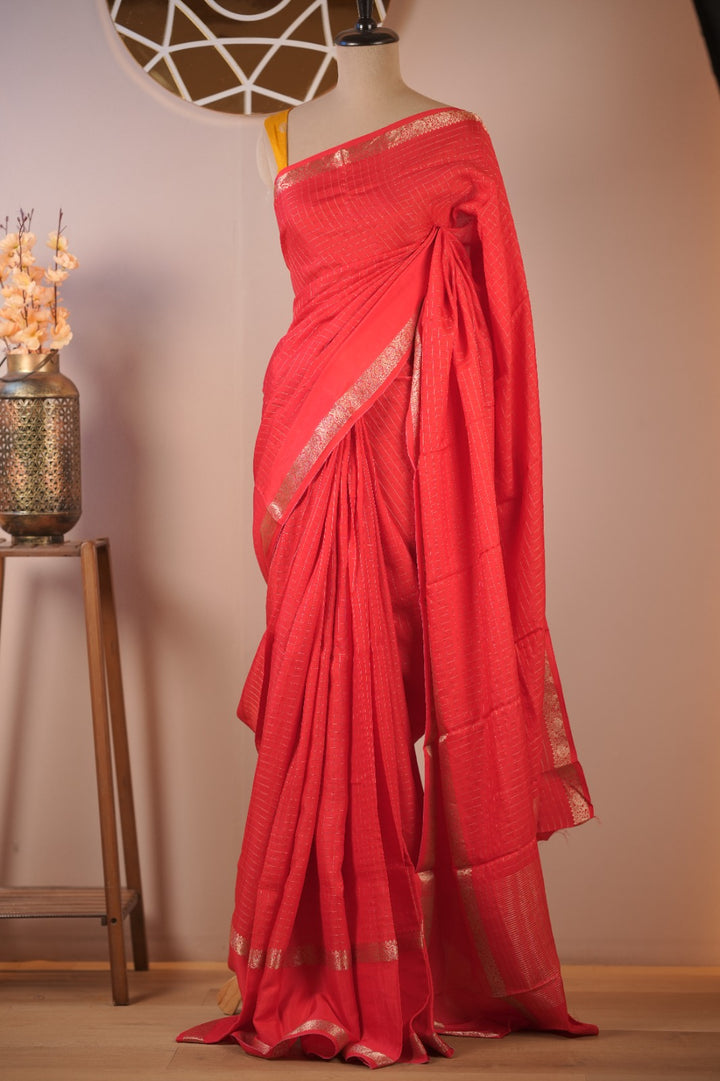 Semi Silk Saree TSA01733