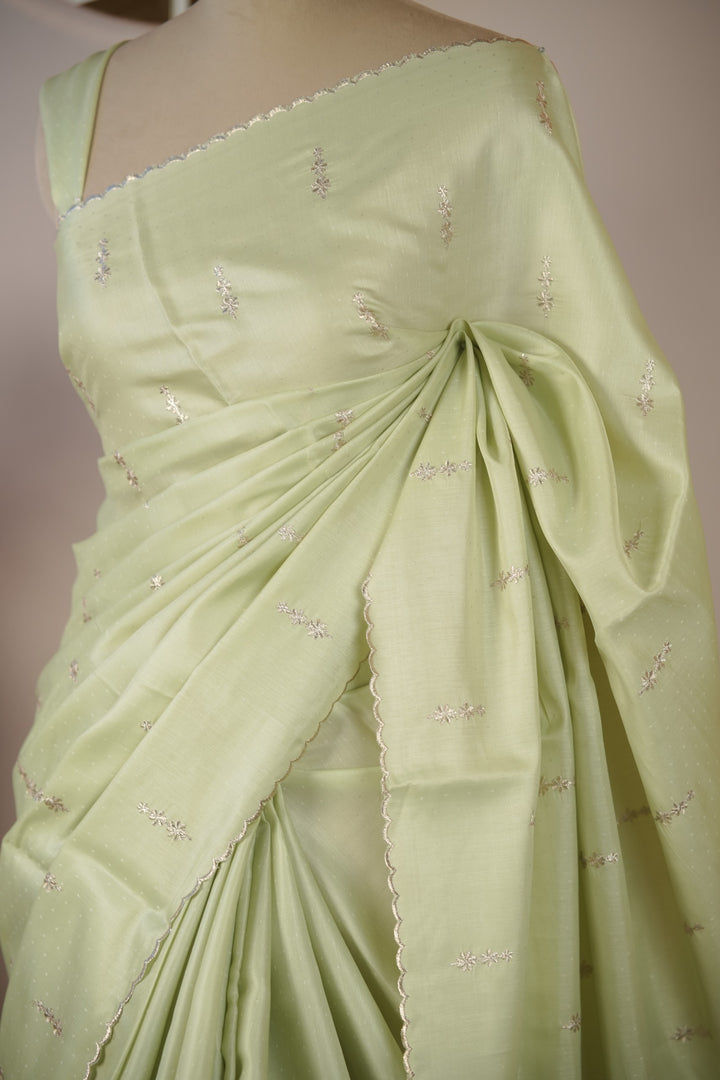 Semi Tussar Saree TSA 01724