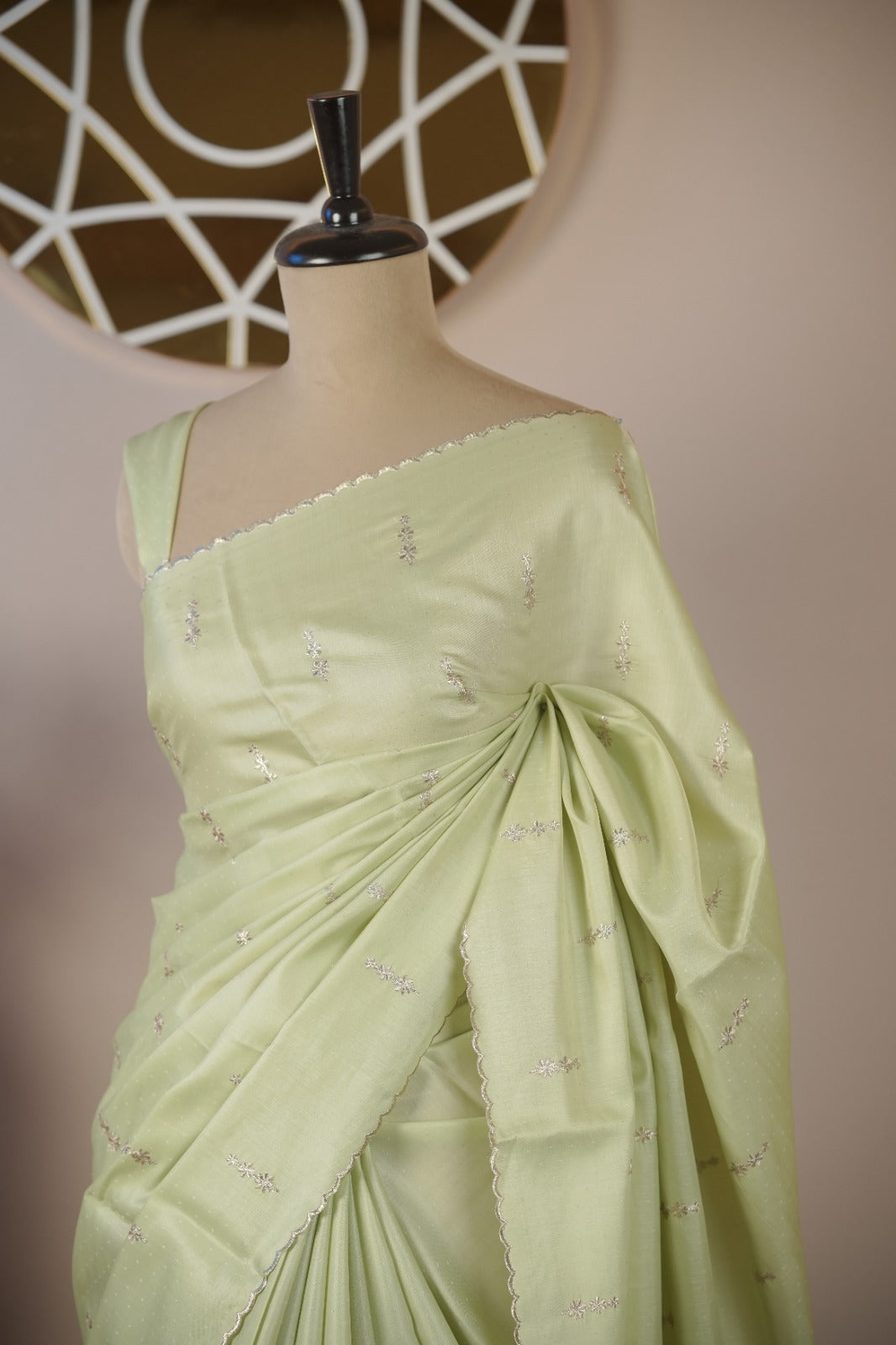 Semi Tussar Saree TSA 01724