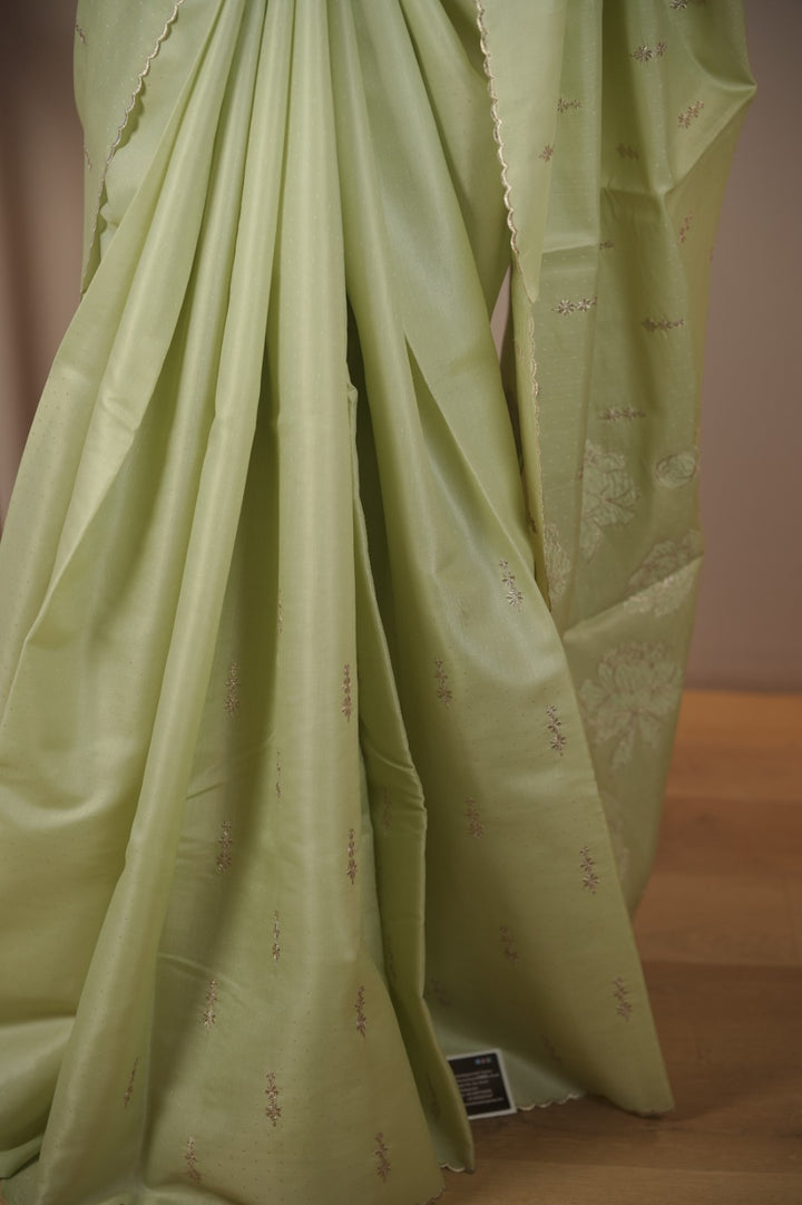 Semi Tussar Saree TSA 01724
