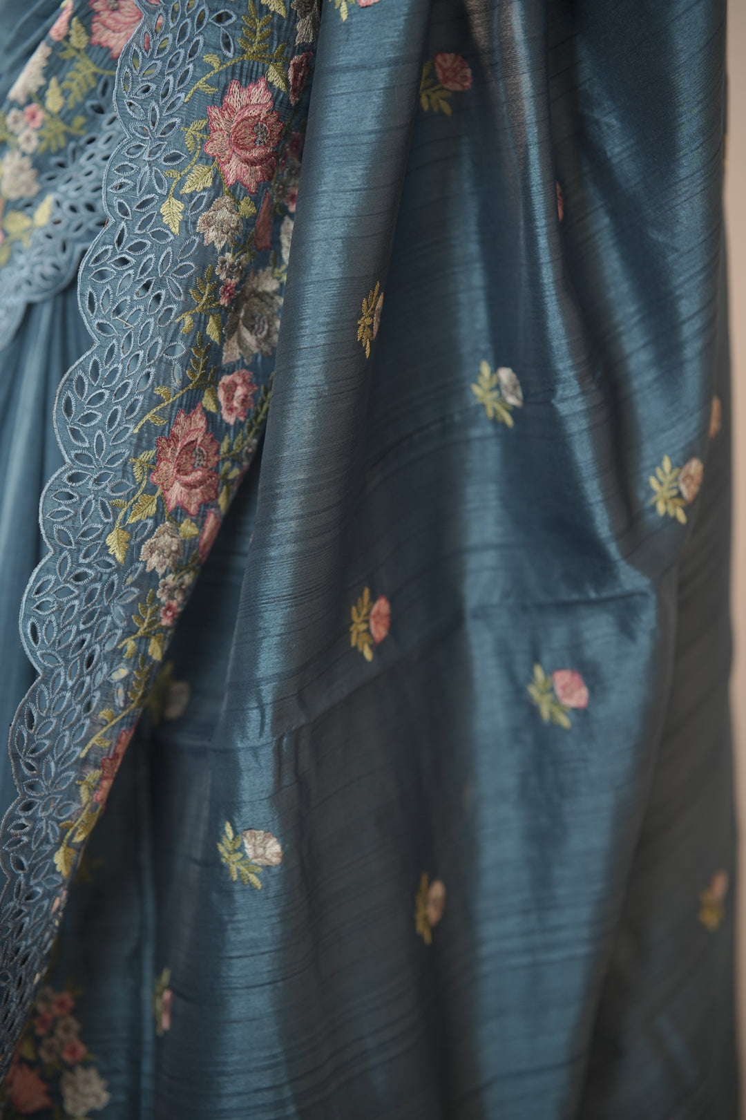 Semi Tussar Saree TSA 01723