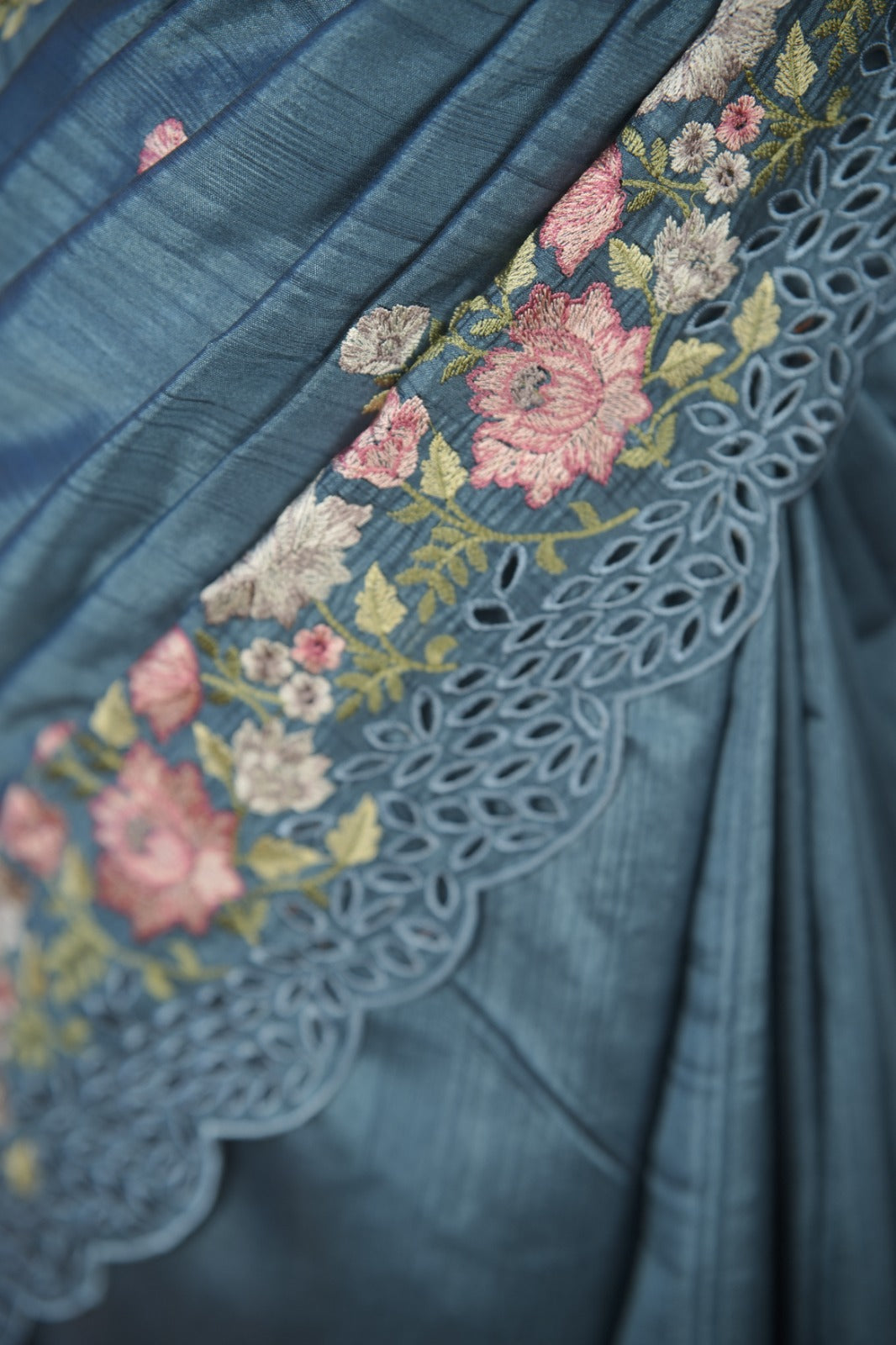 Semi Tussar Saree TSA 01723