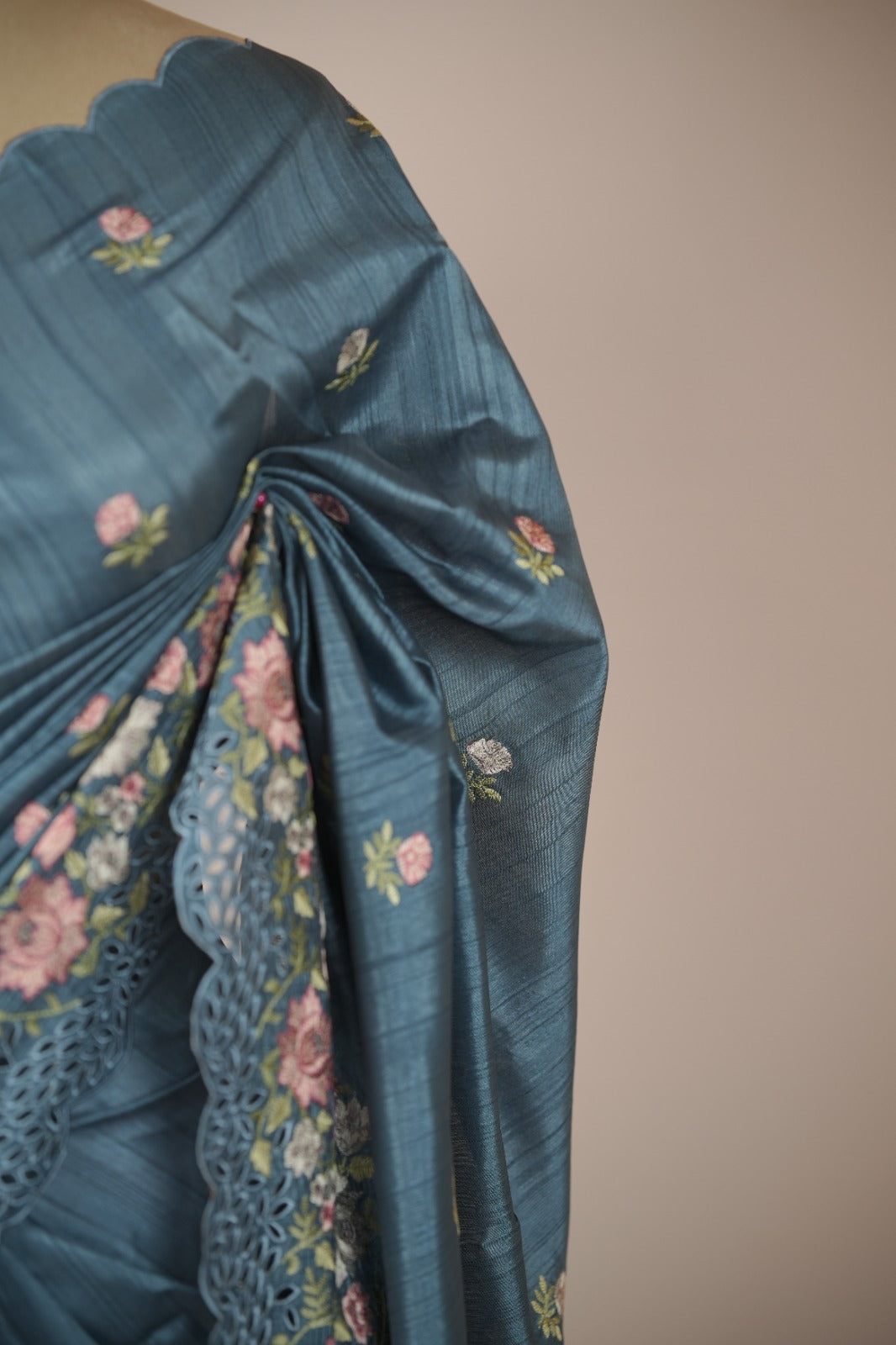 Semi Tussar Saree TSA 01723