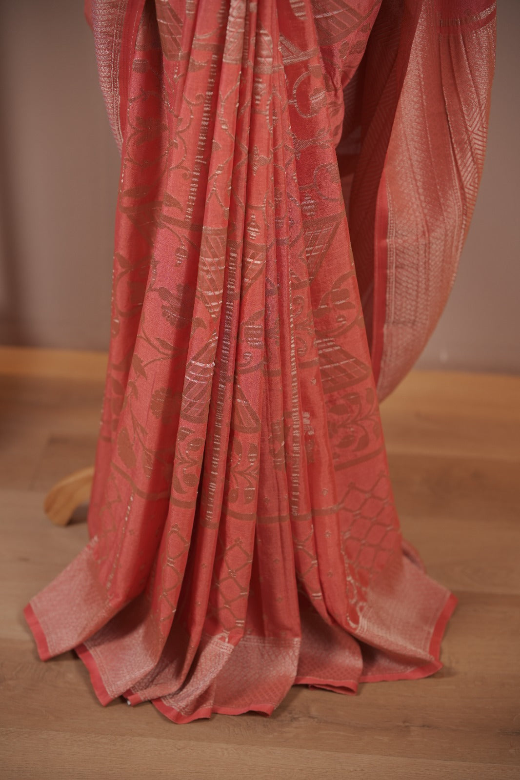 Semi Banarasi Saree TSA01732