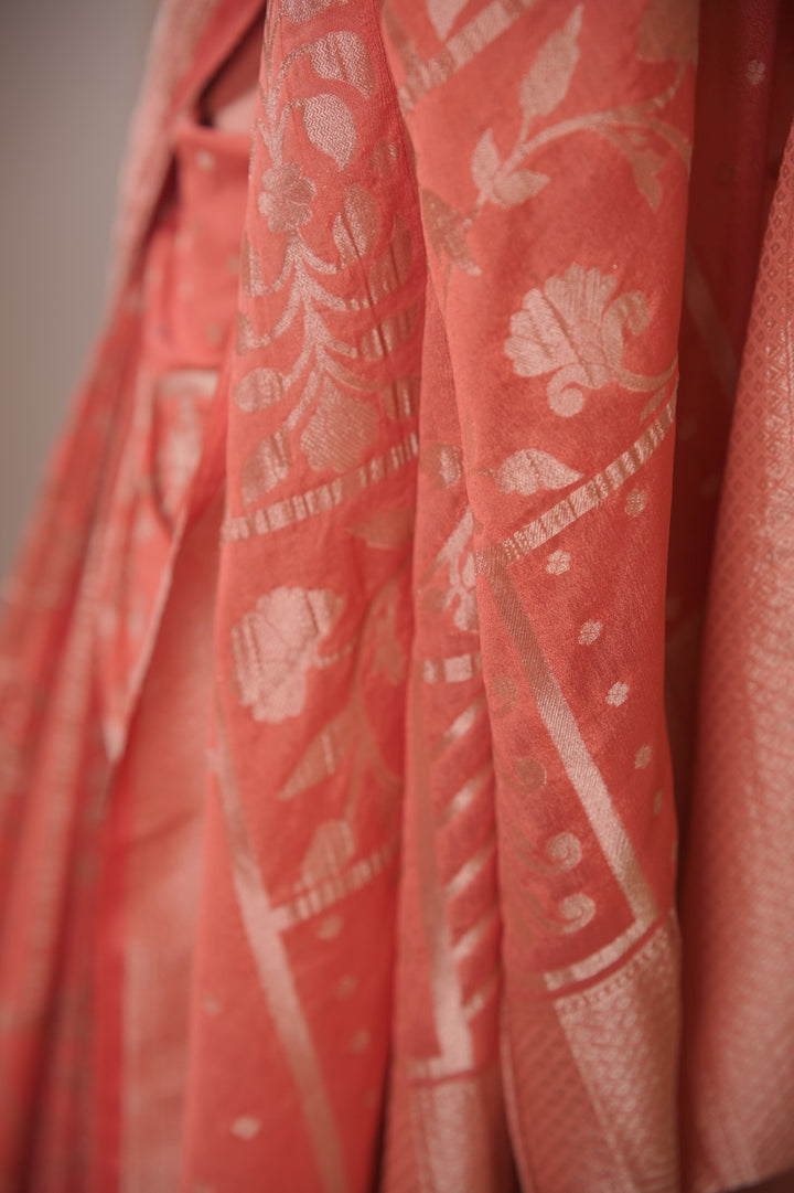 Semi Banarasi Saree TSA01732
