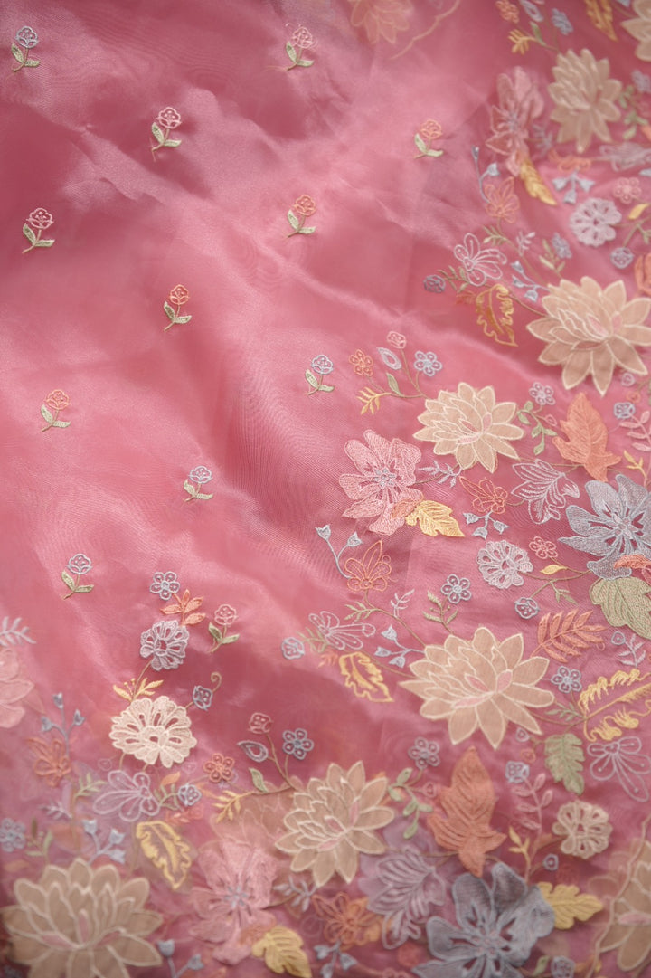Glass Organza Saree TSA5881