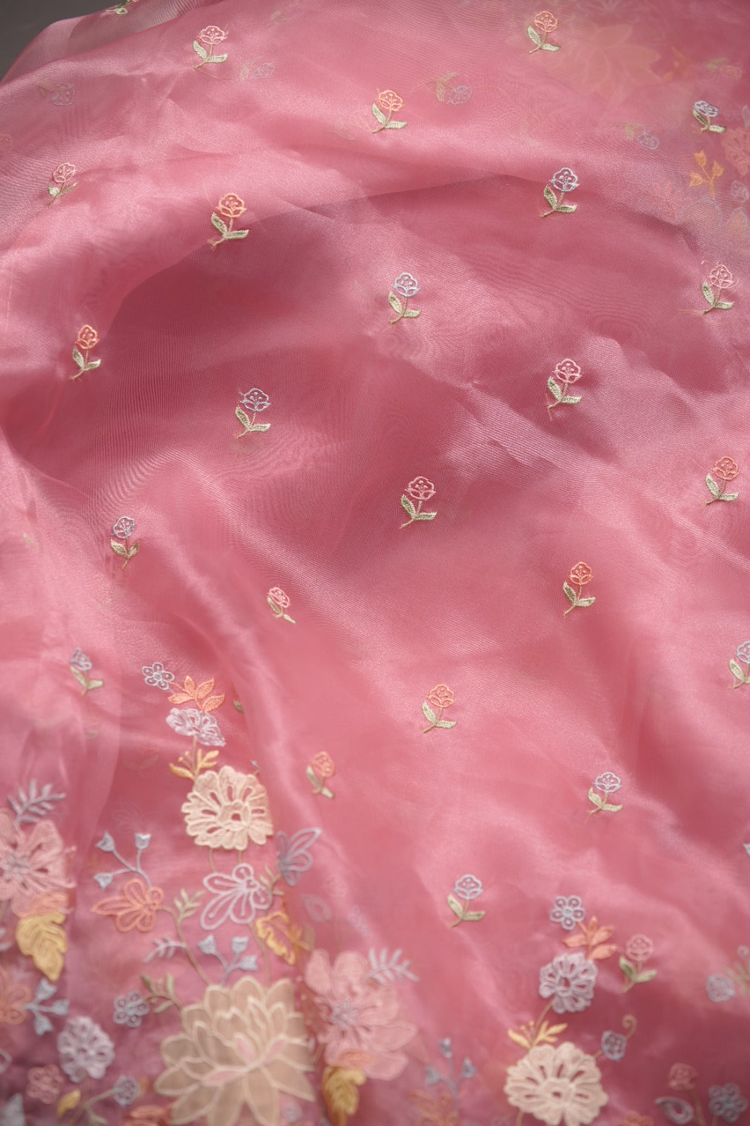 Glass Organza Saree TSA5881