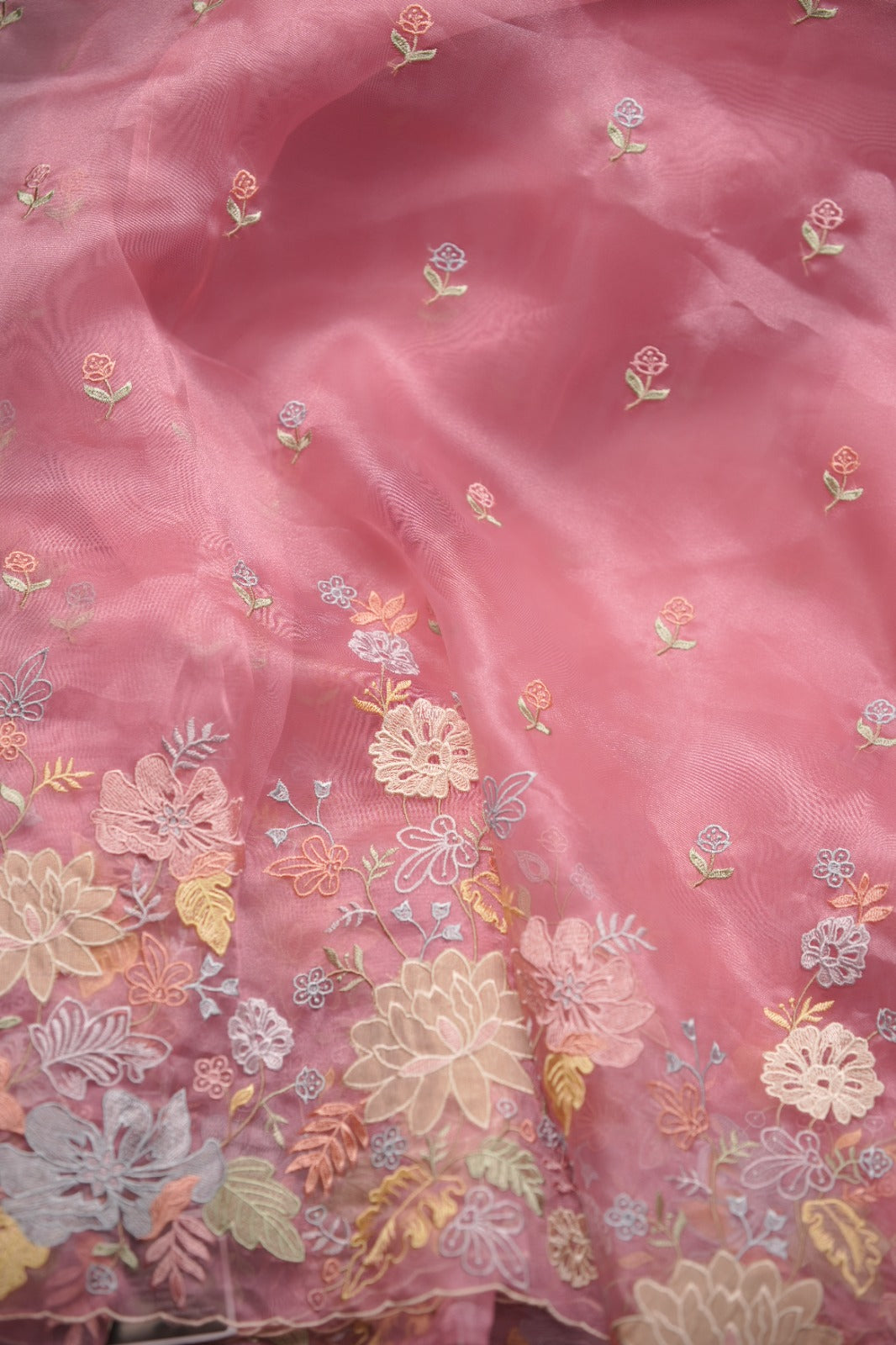 Glass Organza Saree TSA5881