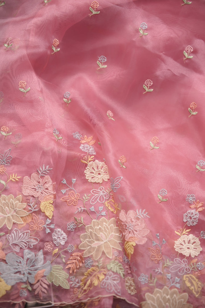 Glass Organza Saree TSA5881
