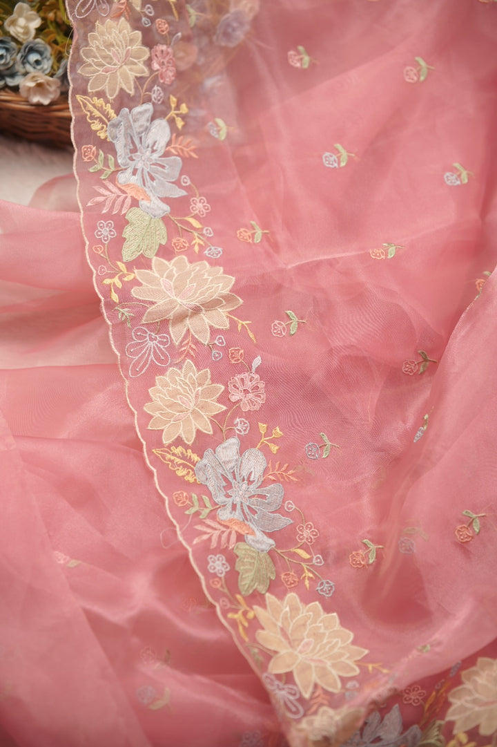 Glass Organza Saree TSA5881