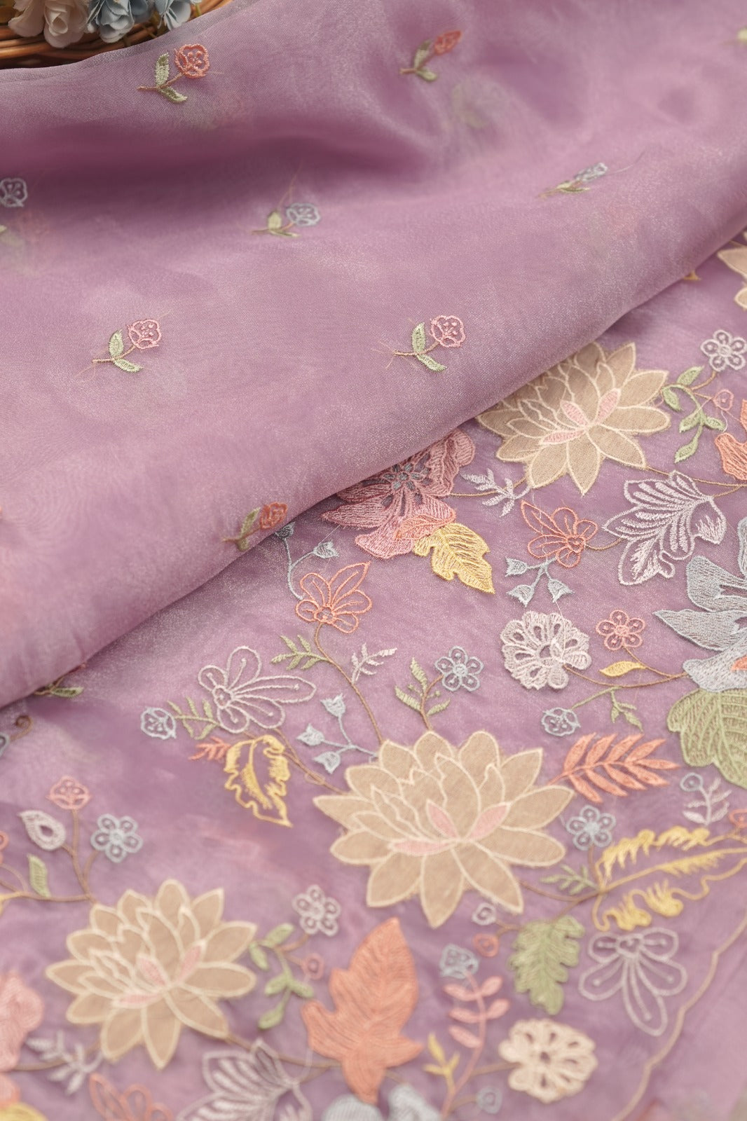 Glass Organza Saree TSA5881