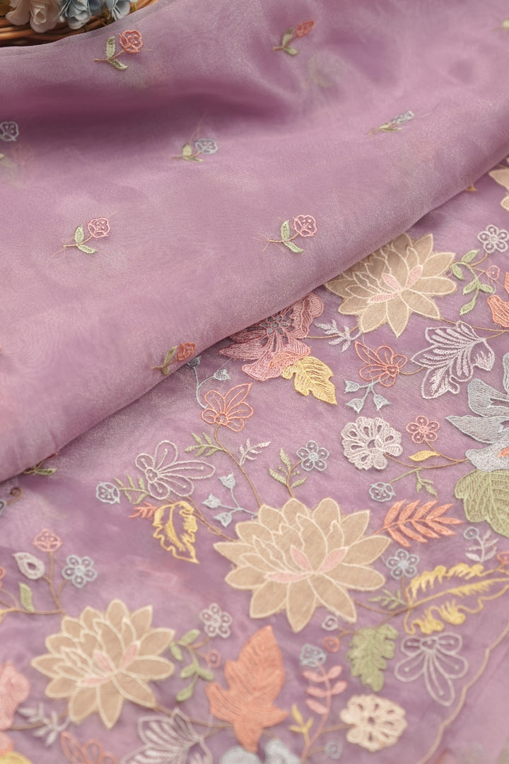 Glass Organza Saree TSA5881