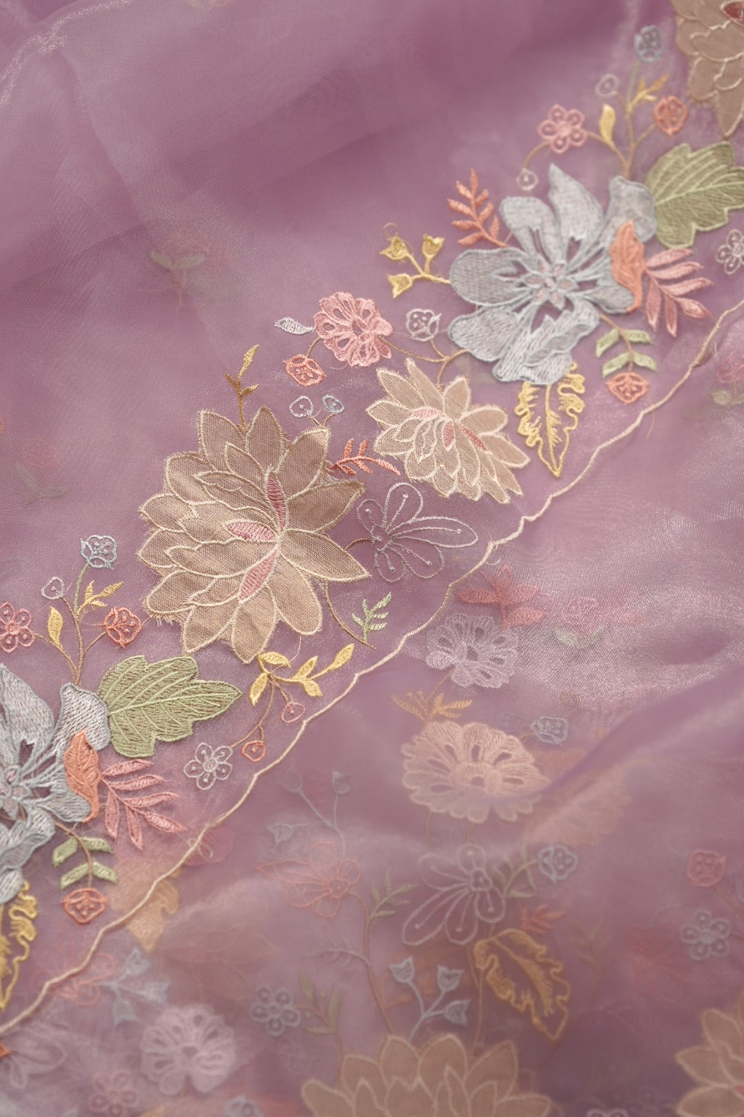Glass Organza Saree TSA5881
