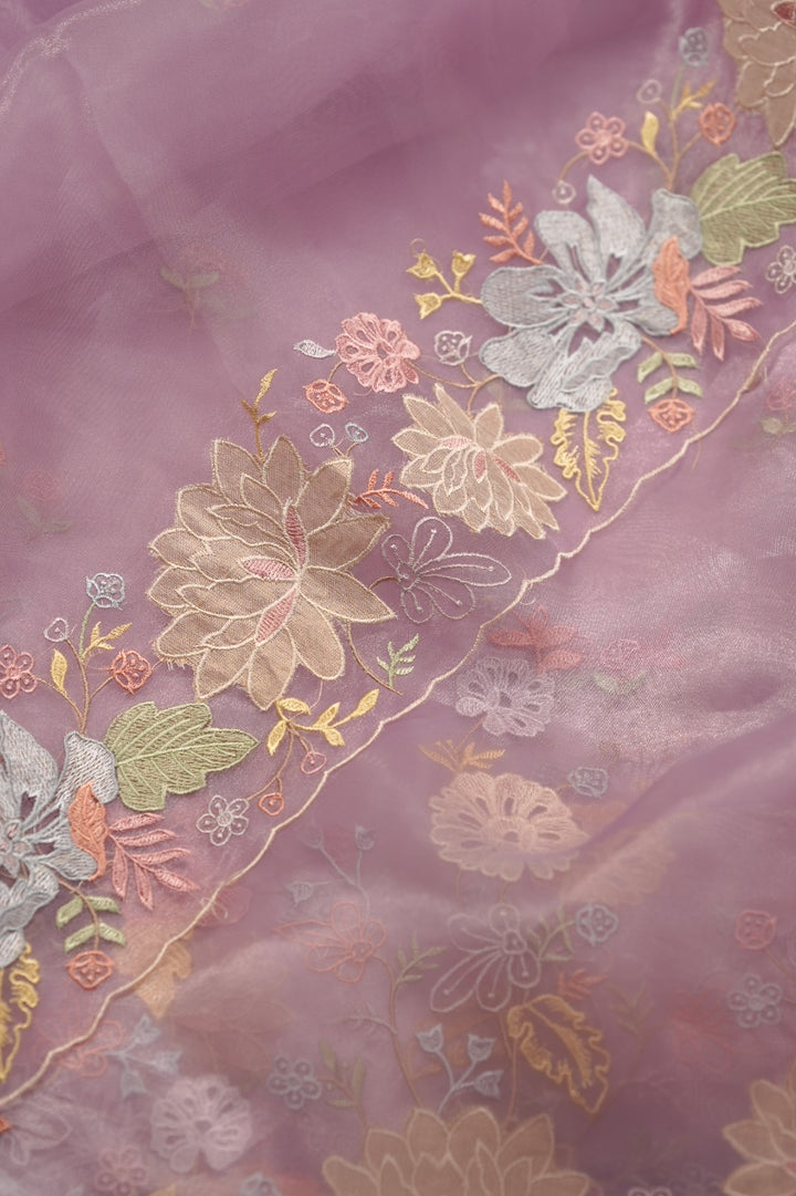 Glass Organza Saree TSA5881