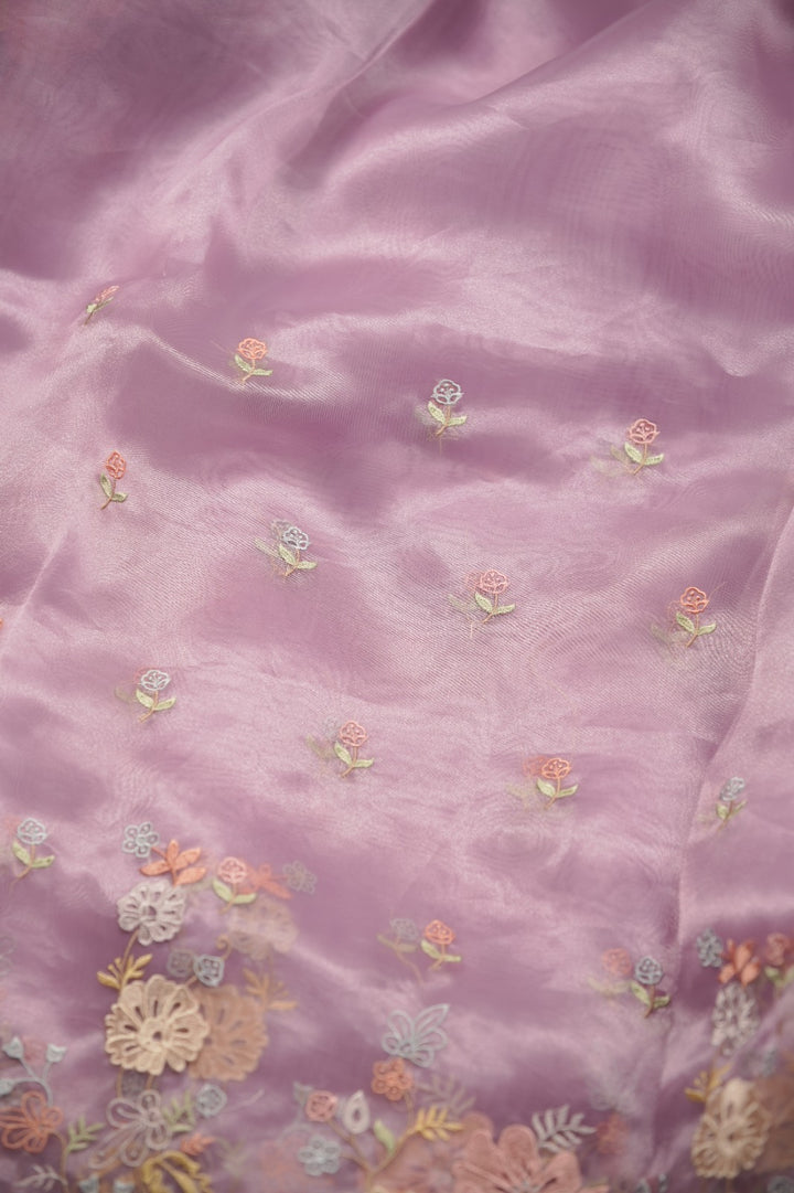 Glass Organza Saree TSA5881