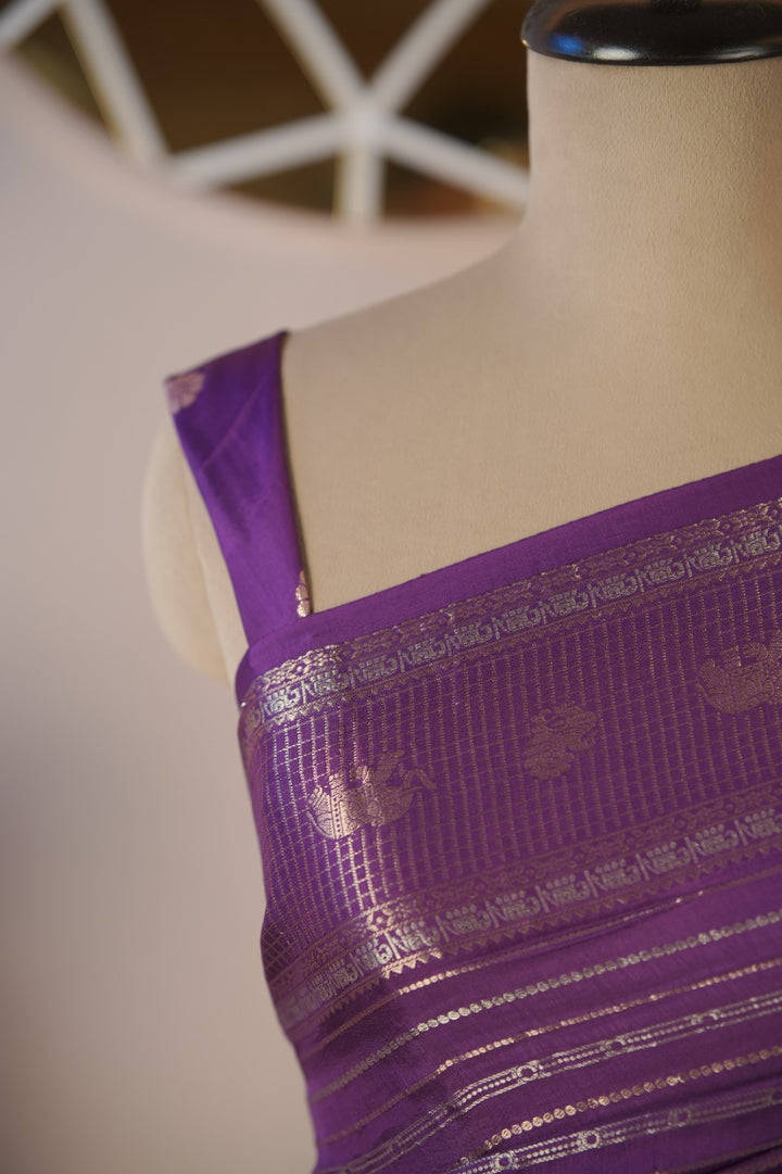 Semi Banarasi Saree TSA01729