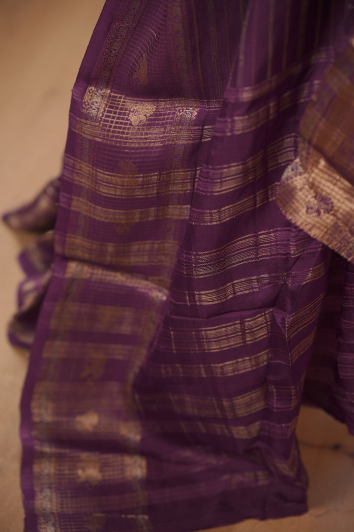 Semi Banarasi Saree TSA01729