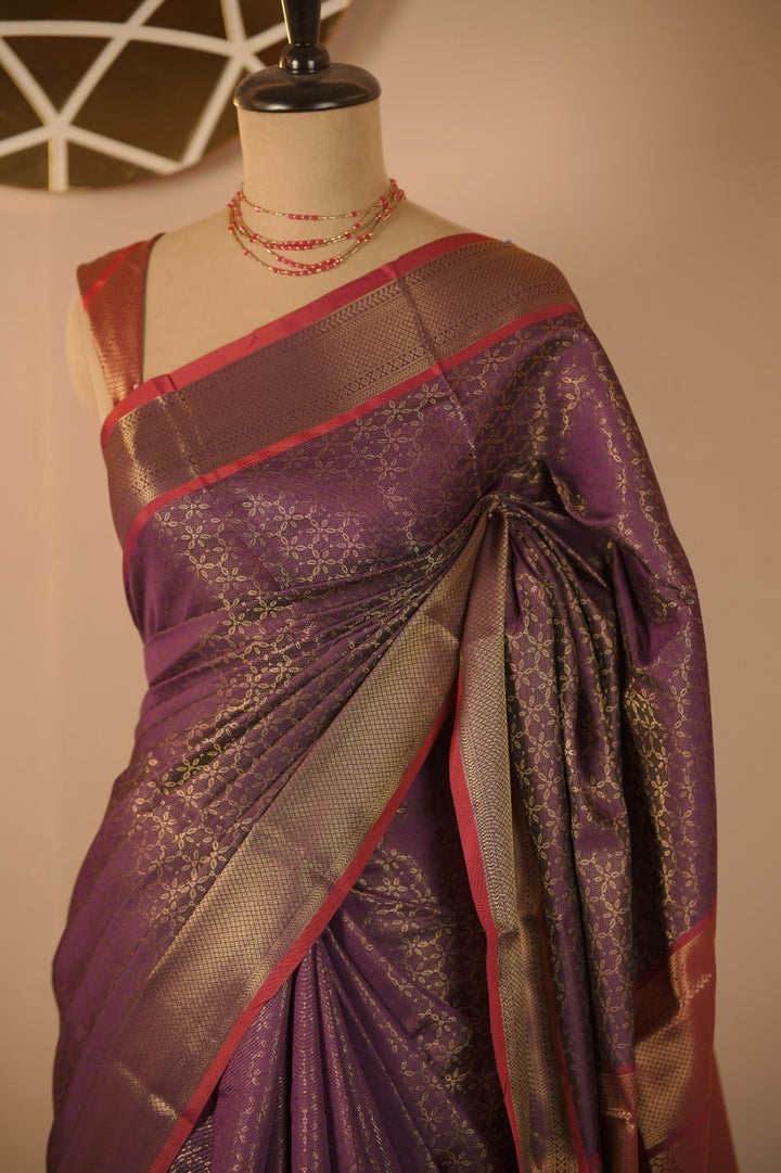 Semi Silk  Saree TSA01715