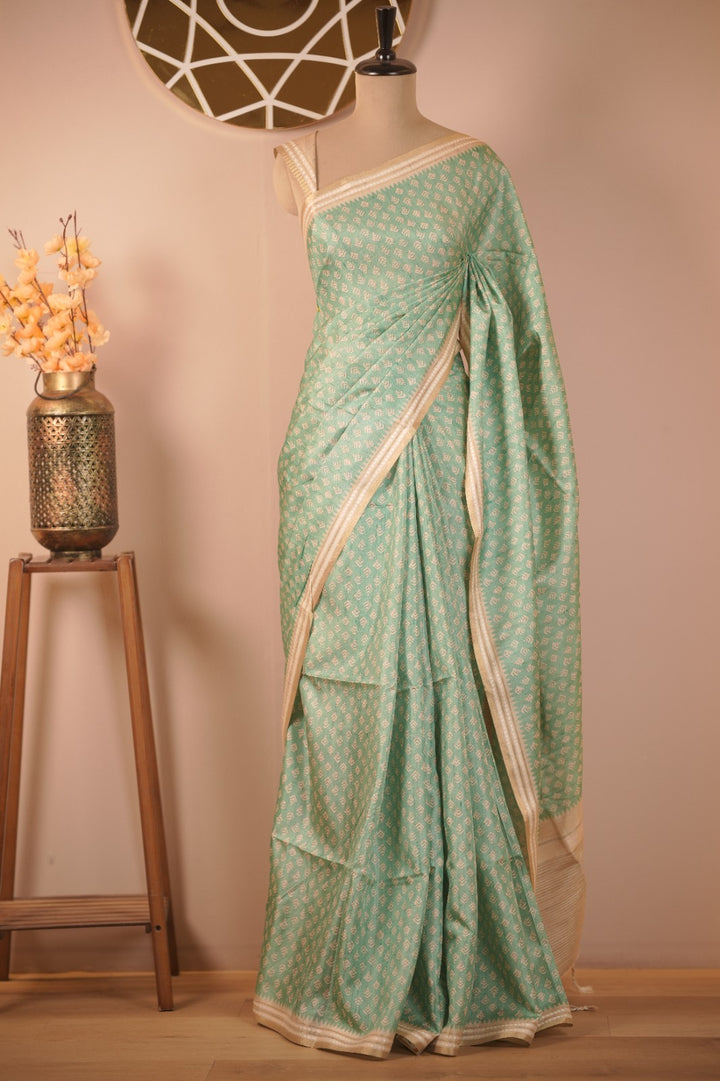 Semi Tussar Saree TSA01716