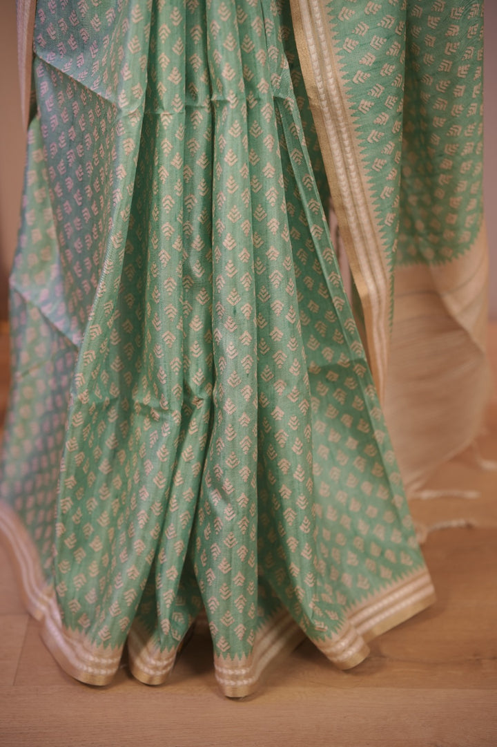 Semi Tussar Saree TSA01716