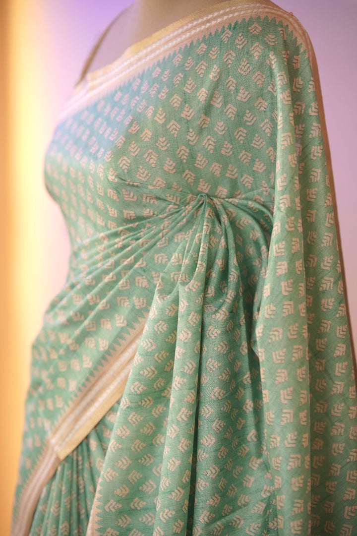 Semi Tussar Saree TSA01716