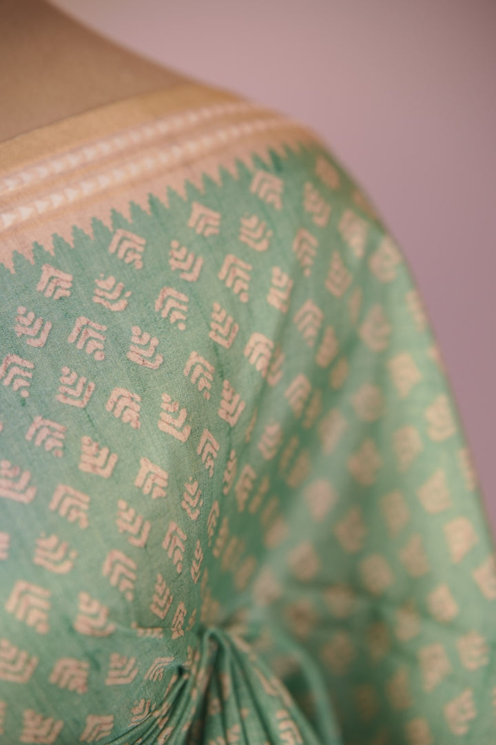 Semi Tussar Saree TSA01716