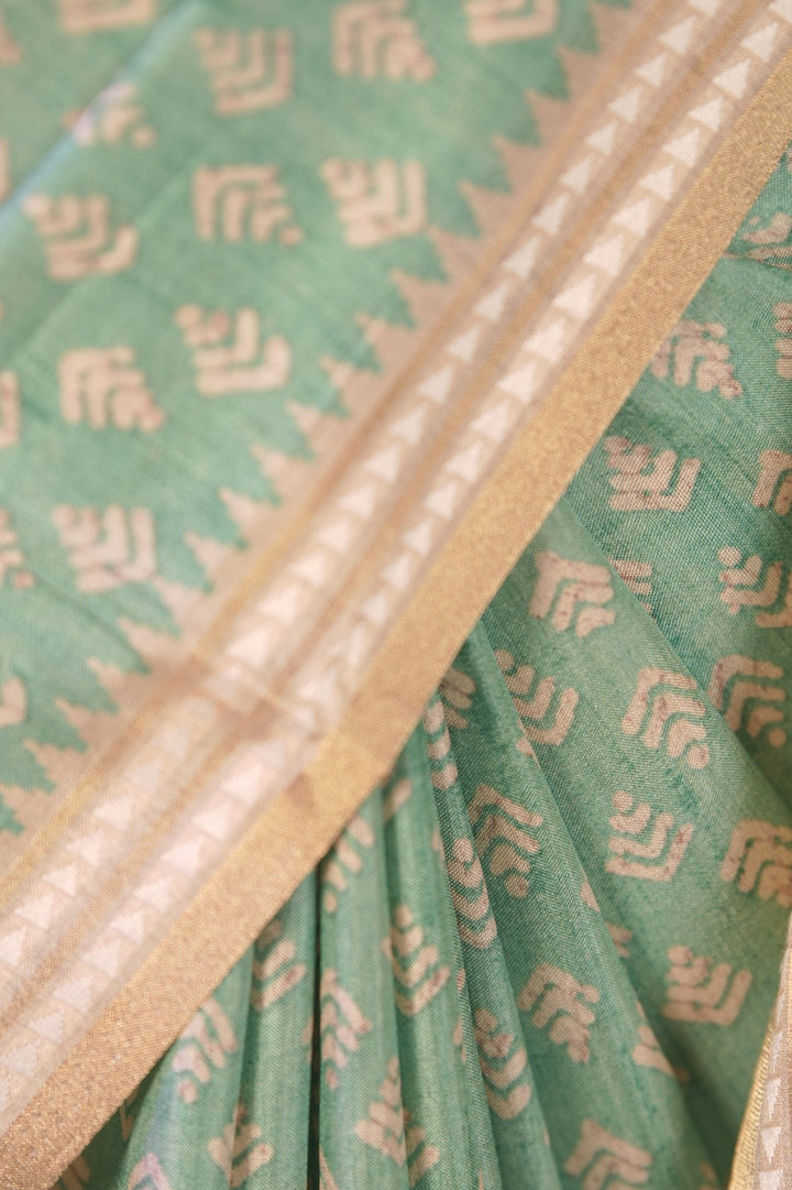 Semi Tussar Saree TSA01716