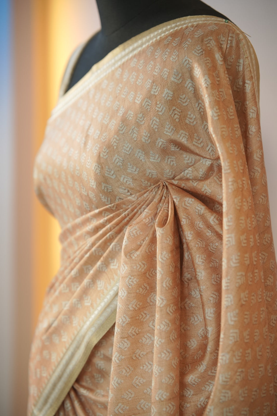 Semi Tussar Saree TSA01717
