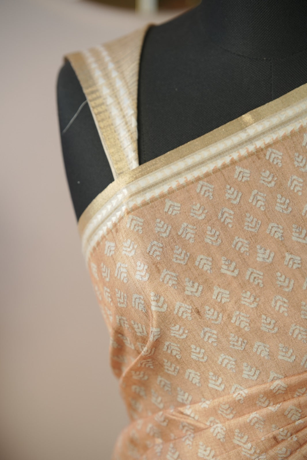 Semi Tussar Saree TSA01717