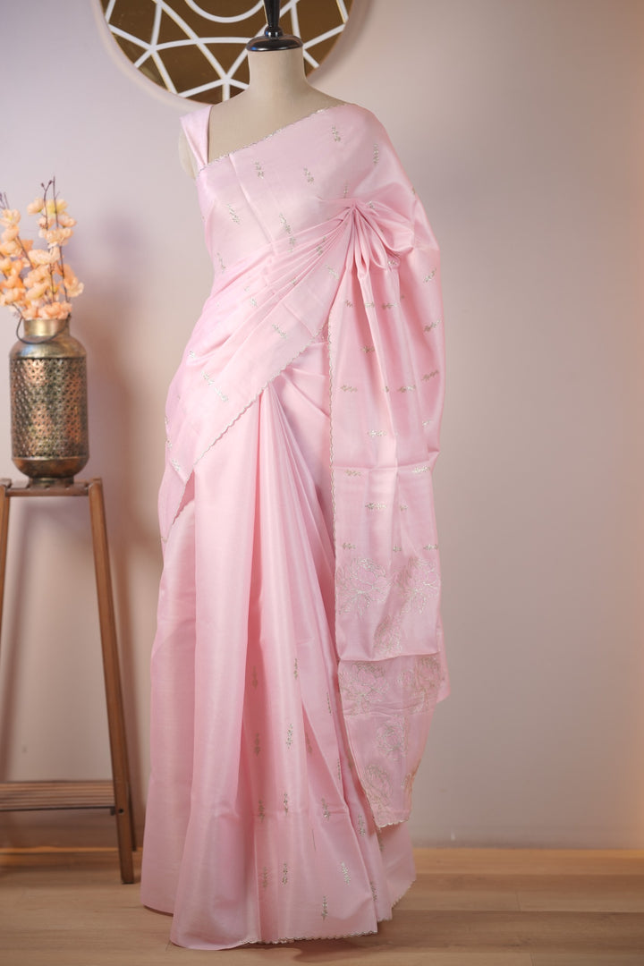 Semi Tussar Saree TSA01719
