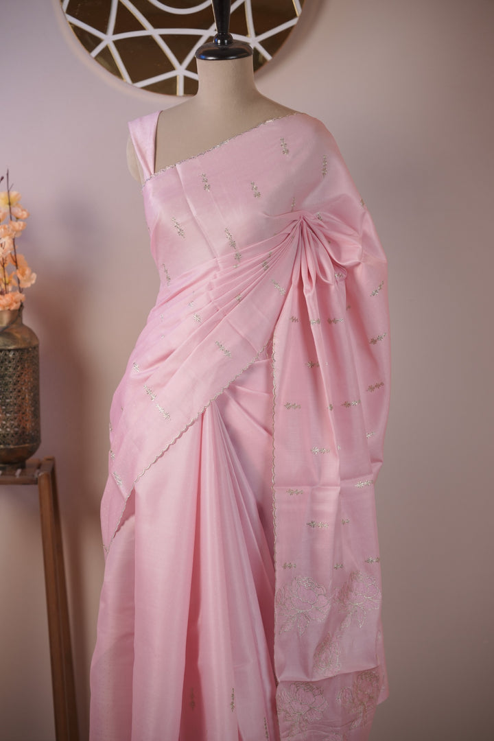 Semi Tussar Saree TSA01719