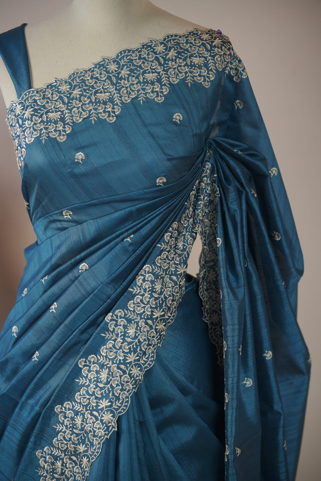 Semi Tussar Saree TSA01720