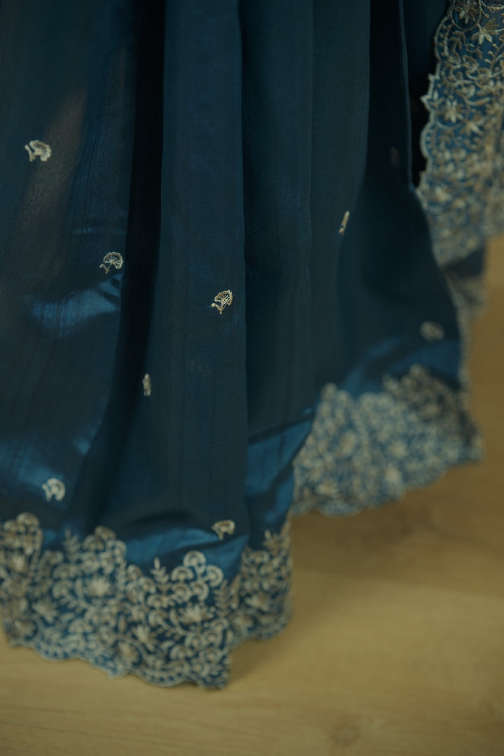 Semi Tussar Saree TSA01720