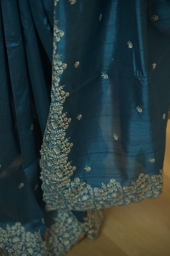 Semi Tussar Saree TSA01720