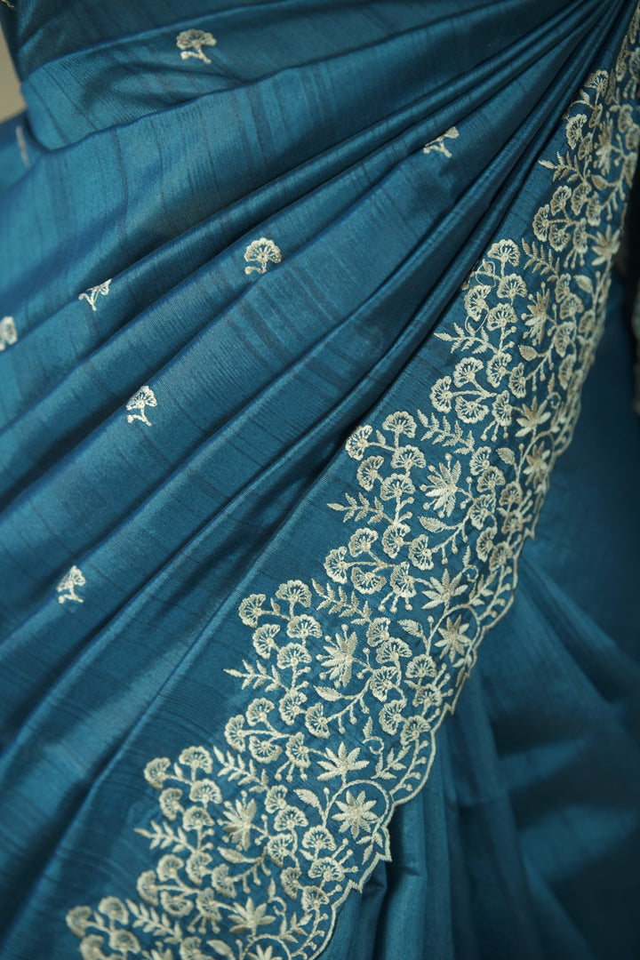 Semi Tussar Saree TSA01720